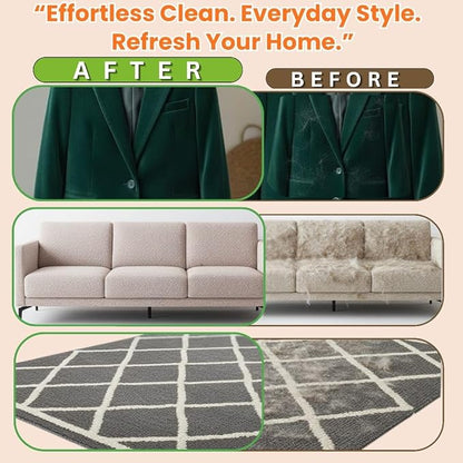 2pcs Pet Hair Removal Glove for Cats & Dogs – Reusable Magic Brush – Five-Finger Electrostatic Pet Hair Remover Glove for Laundry, Couch, Carpet & Car Seat