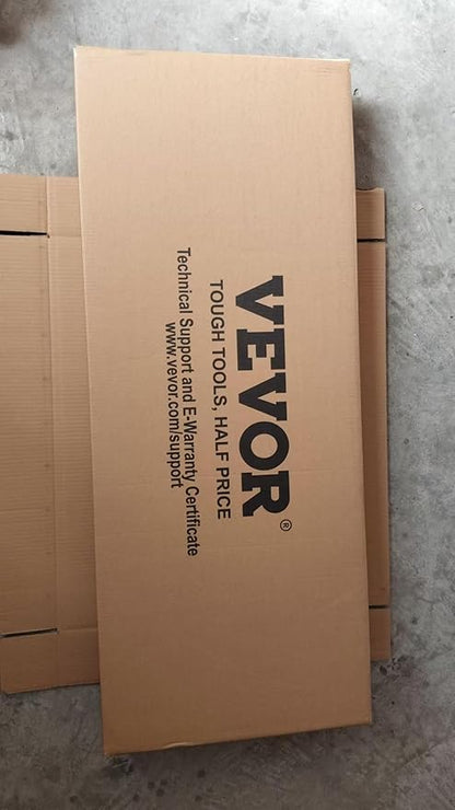 VEVOR Clothing Garment Rack, Heavy Duty Closet Wardrobe, Adjustable Tiers Clothes Racks with Steel Frame, for Bedroom, Clothing Store, Hallway