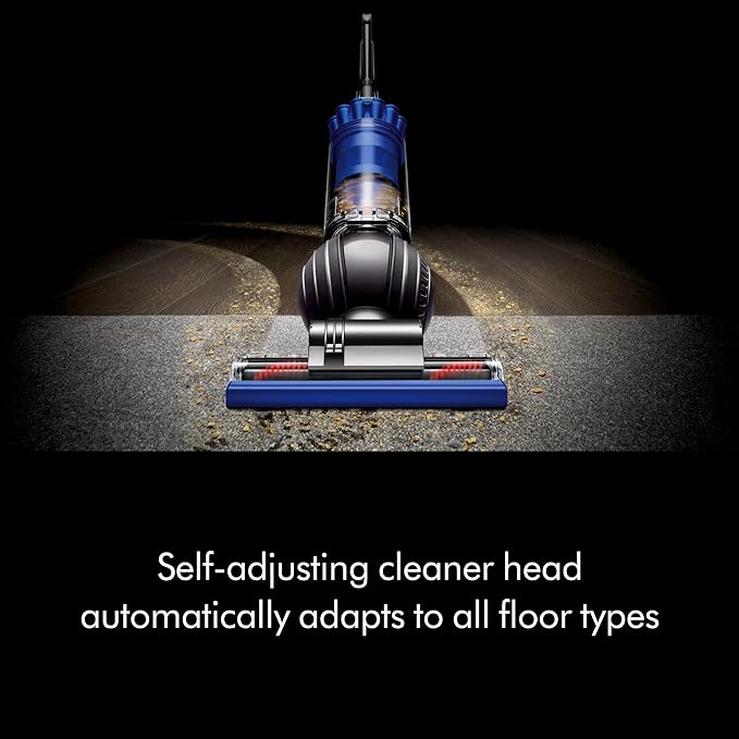 Dyson Ball Animal Total Clean Upright Vacuum, Iron/Blue