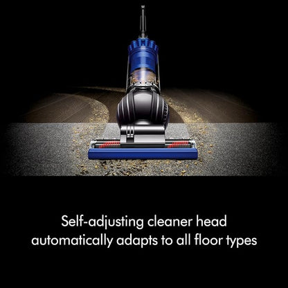 Dyson Ball Animal Total Clean Upright Vacuum, Iron/Blue