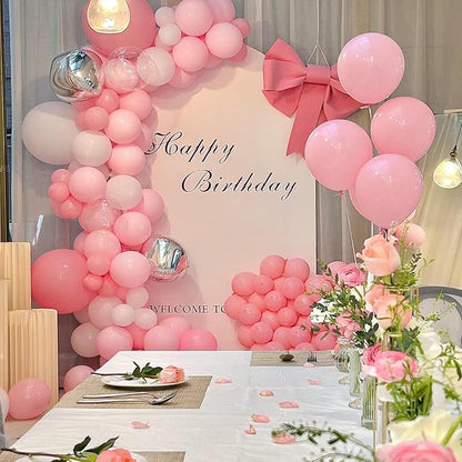 Pink Balloons 12 Inch 100 Pack Light Pink Latex Party Balloons Pastel Pink Helium Balloons Wedding Princess Birthday Bride Baby Shower Party Decorations