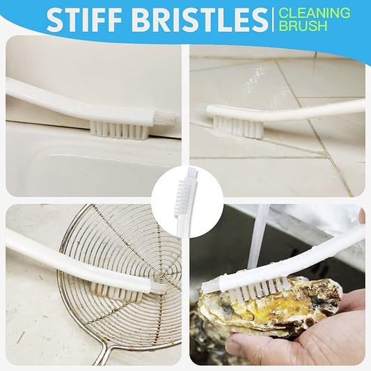 Small Detailing Cleaning Brushes for Small Spaces,Crevice Cleaning Tools for Keyboard Bottle Window Groove Car Gap,Scrub Cleaner Supplies for Shower Toaster Tub Baseboard Sink Grout Oven Juicer