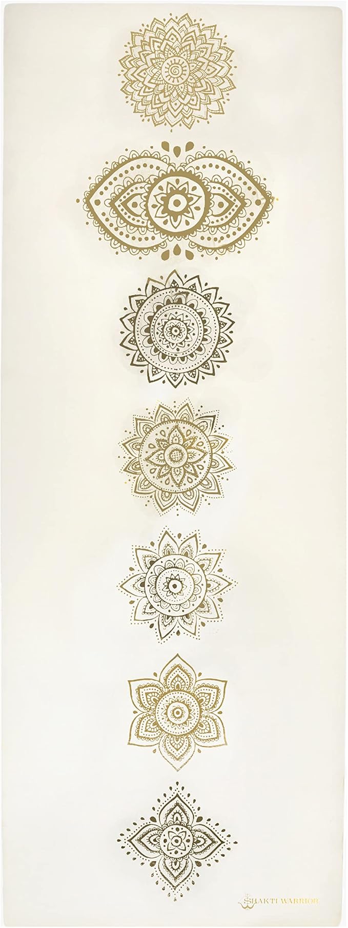 Shanti PU Yoga mat - Artist Designed, Premium eco friendly mats, Non Slip, Non Toxic, Great for Regular & Hot Yoga, Pilates and Work out (72 inch x 28 inch x 5mm Thick)k out (72 inch x 28 inch x 5mm Thick)
