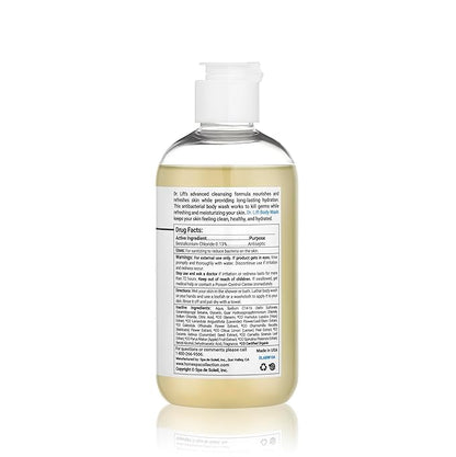 Antibacterial Body Wash, 8 oz (3-Pack) - Gentle & Effective Shower Gel - Made in America