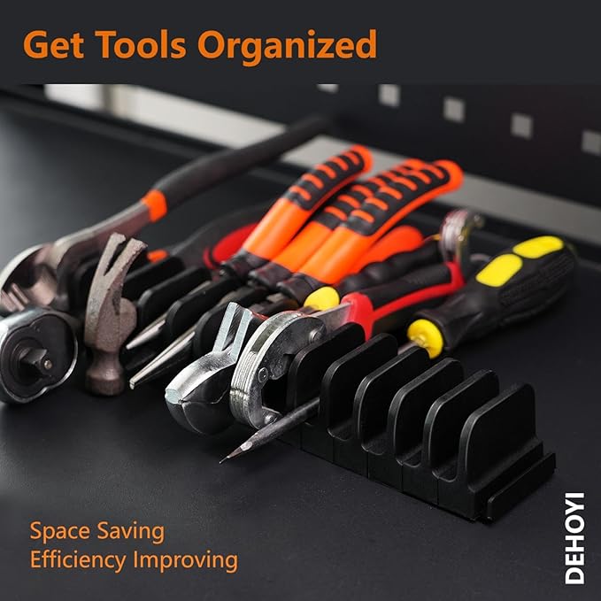 24 pcs Magnetic Plier Organizer Set for Toolbox & drawer Storage|Modular Plier holders for Mechanics, Technicians, Space-Saving & Quick-Access,Gift for father and boyfriend(Blue)