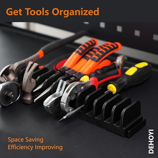 24 pcs Magnetic Plier Organizer Set for Toolbox & drawer Storage|Modular Plier holders for Mechanics, Technicians, Space-Saving & Quick-Access,Gift for father and boyfriend(Blue)