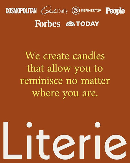 Literie NYC Inspired Scented Candle: Beers at The Ballpark - Citrus & Hops Scent, 9oz, 50 Hour Burn, Vegan Soy & Coconut Blend Candle for Home Decor, Gift for Women & Men