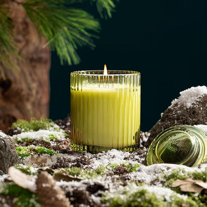 LA JOLIE MUSE Fir & Cedarwood Candle, Scented Candles for Home, Holiday Candle Gifts for Women&Men, Natural Soy Candles, Luxury Jar Candle, Starlit Golden Fir, 11oz