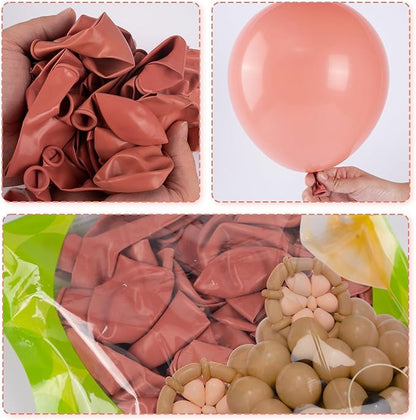 PartyWoo Dusty Pink Balloons 50 pcs 12 Inch Blush Pink Dusty Rose Latex Helium Balloons for Baby Shower Bridal Shower Gender Reveal Boho Theme Princess Birthday Party Decorations Pink-F01
