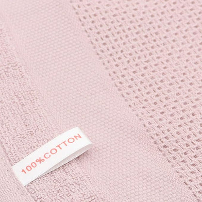 Mia'sDream Cotton Dish Cloths Kitchen Dish Rags, Waffle Weave Dish Towels, Soft and Absorbent Kitchen Hand Towels Washcloths, 12inchx12inch 6 Pack (Pink)