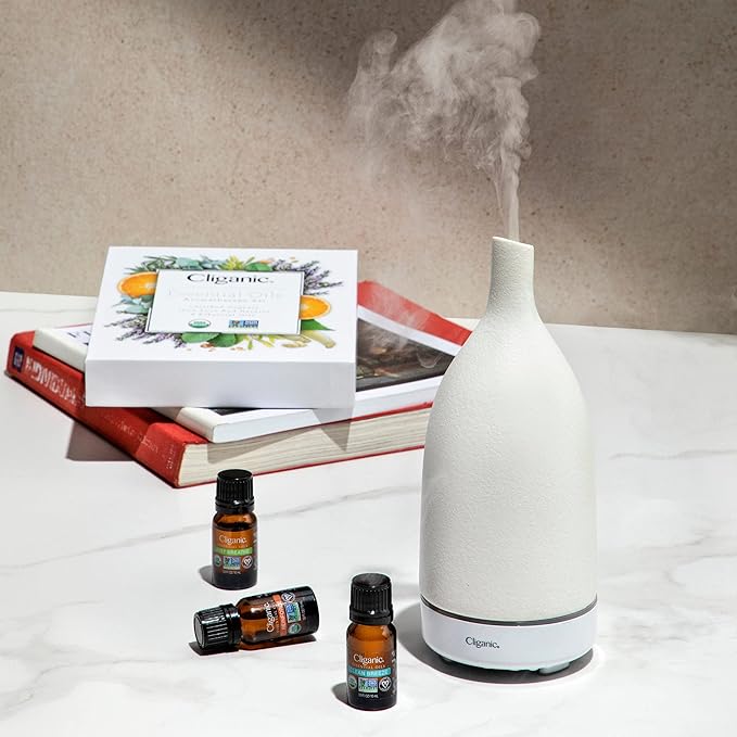 Cliganic Organic Pink Grapefruit Essential Oil, 100% Pure Natural for Aromatherapy | Non-GMO Verified (Packaging May Vary)
