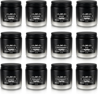 Scented Candles Gifts Set 12 Pack Soy Wax Travel Tin Jar Candles for Home 3.05 OZ for Mom for Christmas, Birthday, Thanksgiving, Mother's Day(Gradient Color)