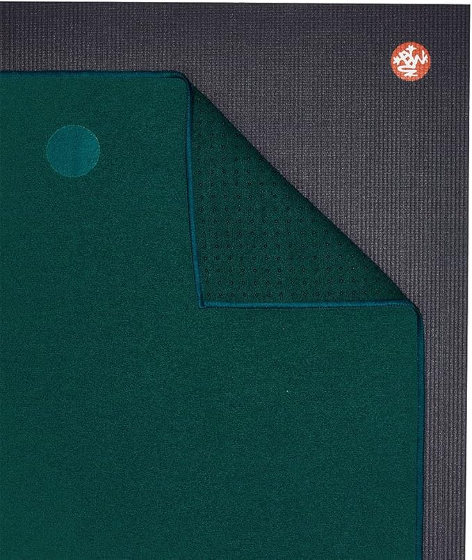Manduka Yogitoes Hot Yoga Mat Towel - 71" | Moisture Activated Grip | Patented Silicone Nubs | Highly Absorbent, Durable & Easy Care | Made from Recycled Materials | 71 x 24 Inches