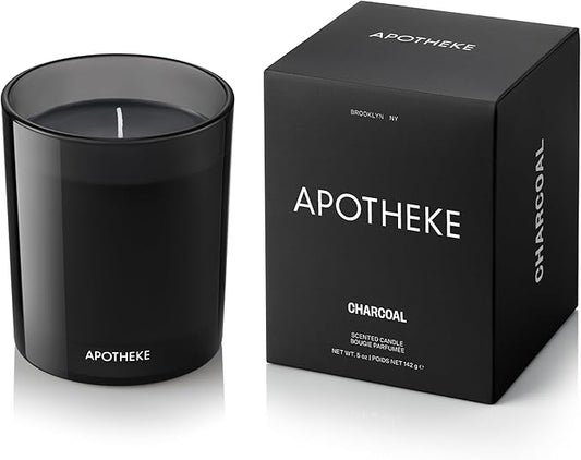 Apotheke Charcoal - Petite Candle, Luxury Scented Candles for Home