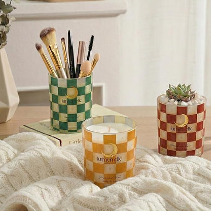 Winter Candle Gift Set for Women (2-Pack) - Gourmand, Fruity & Sweet Scented Soy Wax Candles, Clean Burning, Eco-Friendly, Cozy Home Decor Gift (8.8 oz Each) (Joyride Set No. 07)