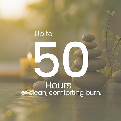 Natur IX Soy Healing Candle for Cleansing, Energy Renewal | Aromatherapy with Eucalyptus, Pine, Sage & Mint | 50 Hour Burn, Meditation & Spiritual Healing Candle with Wood Lid Base, Gift Ready 8.5 oz