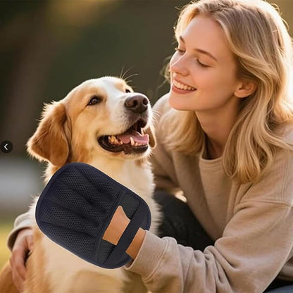 Pet Hair Removal Glove for Dogs & Cats,Reusable Electrostatic Pet Hair Remover Gloves,Magic Brush Pet Hair Removal Tool for Furniture,Couch,Car Seats,Clothing(2Pcs)