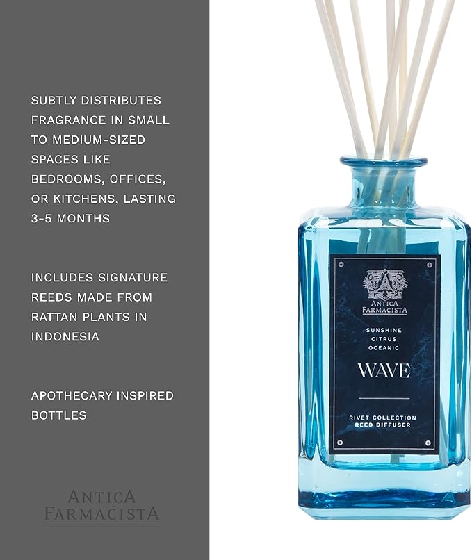 Antica Farmacista Home Ambiance Diffuser, Wave, 10.8 Fl Oz