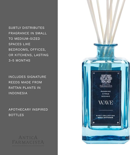 Antica Farmacista Home Ambiance Diffuser, Wave, 10.8 Fl Oz