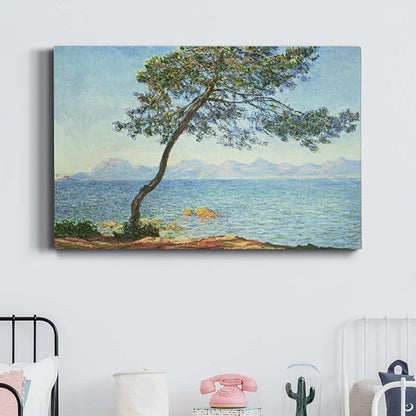 Wexford Home Decor Landscape Canvas Wall Art Abstract Floral Painting Modern Pictures Artwork Decoration for Living Room Kitchen Bathroom Office Ready to Hang Estérel Mountains 32x48