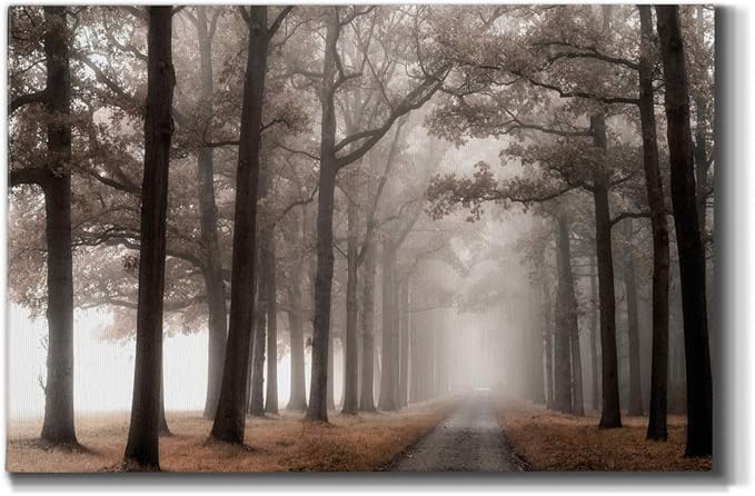 Wexford Home Home Decor Landscape Canvas Wall Art Abstract Floral Painting Modern Pictures Artwork Decoration for Living Room Kitchen Bathroom Office, Ready to Hang