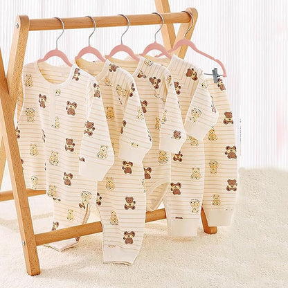 Baby Clothes Hangers with Clips, 14 Packs Kids Velvet Clothes Hangers, Heavy-Duty Childrens Hangers, Storage Organizer Clothing Hangers for Shirts, Pants, Skirts, Dresses, Jackets, Coat Pink