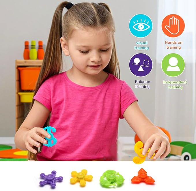 40PCS Fidget Spinners Bulk-Mini Fidget Spinner Toys for Kids Teens Adults Birthday Party Favors,Return Gifts,Goodie Bags Stuffers,Party Games,Classroom Rewards Carnival Prizes