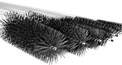 8.2 Inches Nylon Tube Brush Set, Nylon Bottle Cleaning Brush Set, 10 Pieces Variety Pack for Glasses Drinking Straws, Keyboards, Jewelry Cleaning, Antistatic Brushes, Pipe Brushes (Set of 10)