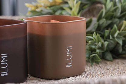 Set of 3 Premium Scented Soy Candles Gift Set | Dusk to Dawn Collection - Canadian Cedar, Black Amber & Sandalwood | Crackling Wood Wick | Luxury Candles for Relaxation, Home Décor, Gifts | 9.8oz Each
