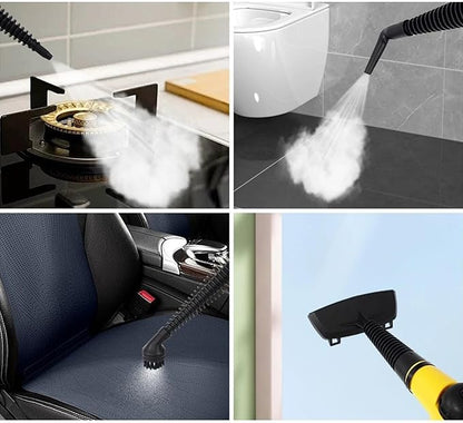 Handheld Steam Cleaner, Compact Lightweight Design, 1 Set, Multi-Purpose Steam Cleaner, Portable Cleaning Tool, Fabric Grout Steamer, For Car Kitchen, Upholstery, Window