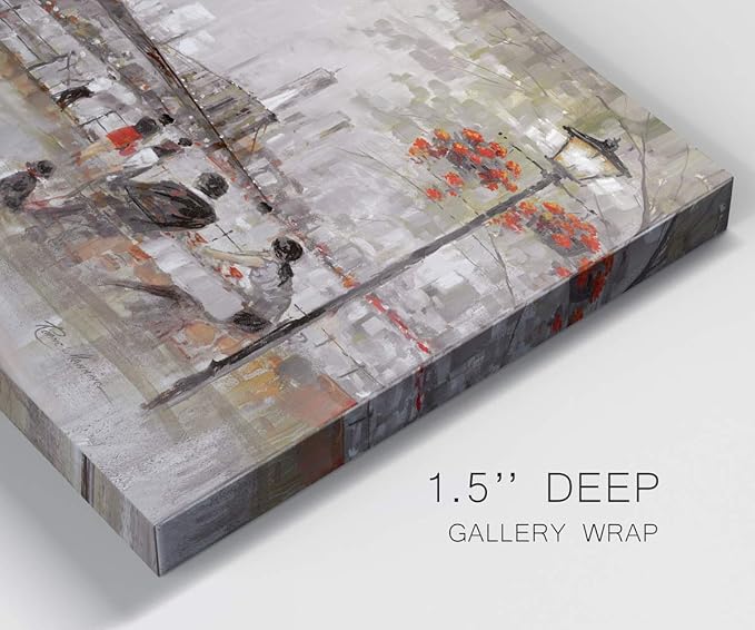 Home Decor Landscape Canvas Wall Art Abstract Floral Painting Modern Pictures Artwork Decoration for Living Room Kitchen Bathroom Office, Ready to Hang