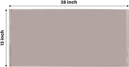 Artoid Mode 100% Cotton Brown Waffle Weave Kitchen Dish Cloths, 13x28 Inch Ultra Soft Absorbent Quick Drying Kitchen Dish Towels Set of 4