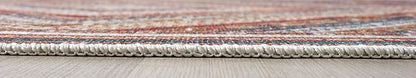 Keen Home Design 2x10 Rug - Machine Washable Runner Rug with Non-Slip Backing, Ideal for Hallway, Entryway, Kitchen, Laundry Room - Vintage, Easy Clean, Durable, Low Pile - (2'6" x 10')