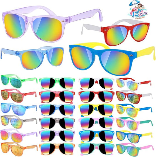 Lifree Kids Sunglasses Bulk Party Favors Boys Girls Sunglasses for Kids Age 3-8 with UV400 Protection for Kid Pool Birthday