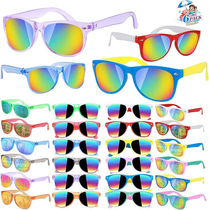 Lifree Kids Sunglasses Bulk Party Favors Boys Girls Sunglasses for Kids Age 3-8 with UV400 Protection for Kid Pool Birthday