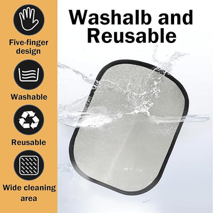 Pet Hair Removal Glove with Electrostatic Technology, Pet Hair Gloves for Dogs and Cats, Washable Pet Hair Remover Tool for Sofas, Carpets, Car Seats and Bedding