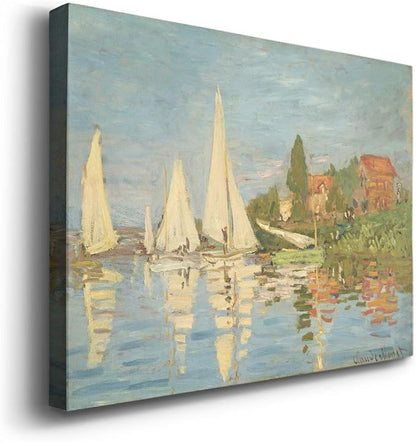 Home Decor Landscape Canvas Wall Art Abstract Floral Painting Modern Pictures Artwork Decoration for Living Room Kitchen Bathroom Office, Ready to Hang