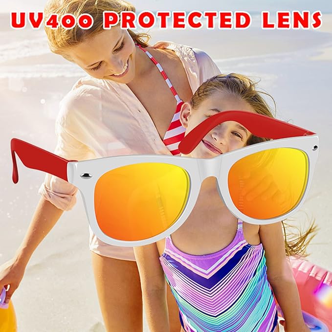 Kids Sunglasses Bulk,24Pack Kids Sunglasses with UV400 Protection,Kids Sunglasses Party Favors,for Boys Girls Age 3-8