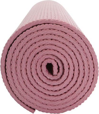 Everyday Yoga Deluxe Mat - 72"L x 24"W Non Slip Exercise Mat, Anti-Tear, 3-5mm Thickness for Yoga, Pilates & Floor Workouts