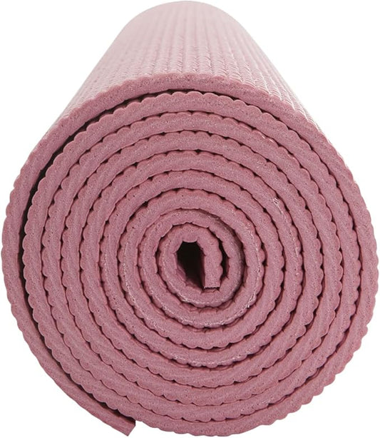 Everyday Yoga Deluxe Mat - 72"L x 24"W Non Slip Exercise Mat, Anti-Tear, 3-5mm Thickness for Yoga, Pilates & Floor Workouts