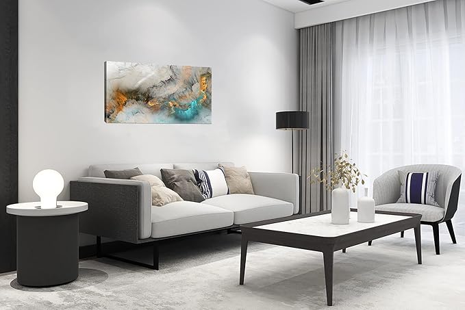 XXMWallArt FC3262 Abstract Canvas Wall Art Fancy Paint Canvas Print Painting Artwork for Living Room Bedroom Kitchen Home and Office Wall Decor