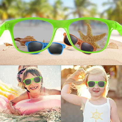FEPITO Party Sunglasses Kids Sunglasses Bulk for Birthday Party supplies