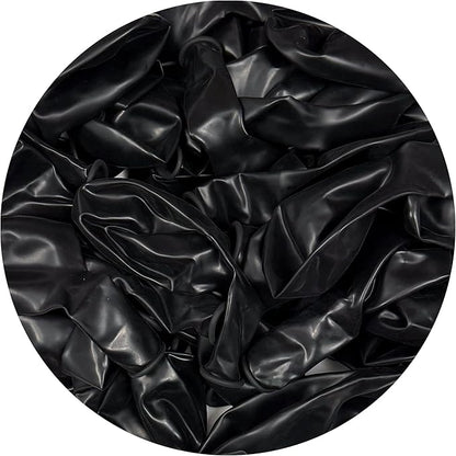 Black Balloons 50 Pack, 12 Inch Black Latex Balloons For Birthdays, Weddings, Baby Showers, Holidays