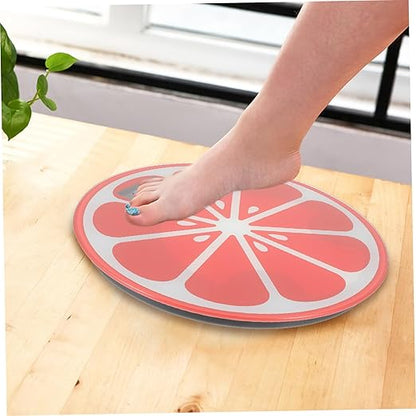 Cartoon Tempered Digital Weight Scale Small Portable Body Balance Scale for Travel and Home Use with Compact Lightweight Design