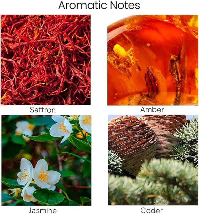 Natur IX Velvet Rouge Scented Candles for Home | Cedarwood, Saffron, Jasmine & Amber | Natural Non Toxic Soy Candles with Essential Oils | 50 H Long Burning