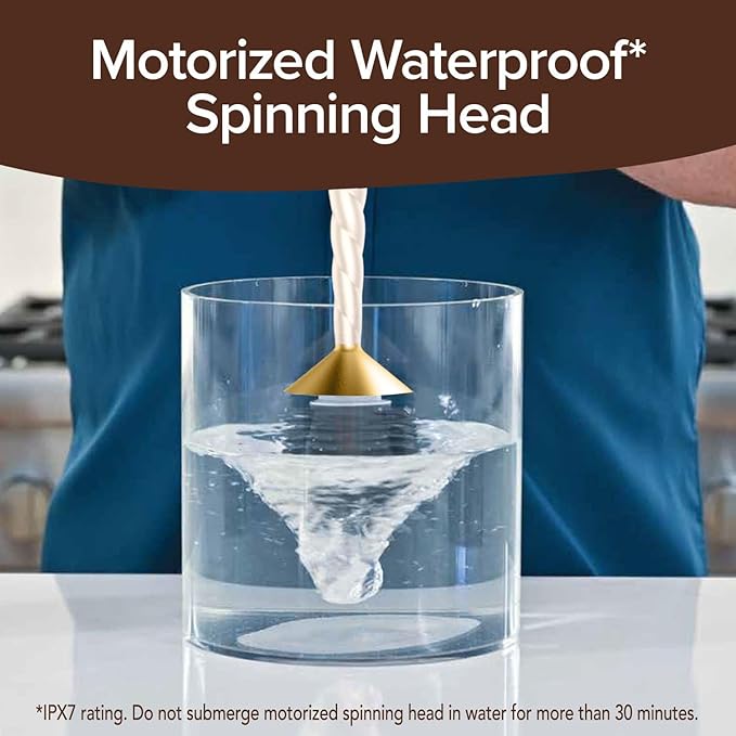Horsepower Unicorn, AS-SEEN-ON-TV, Motorized Toilet Brush, Powerful Spinning Action (Unicorn Gold)
