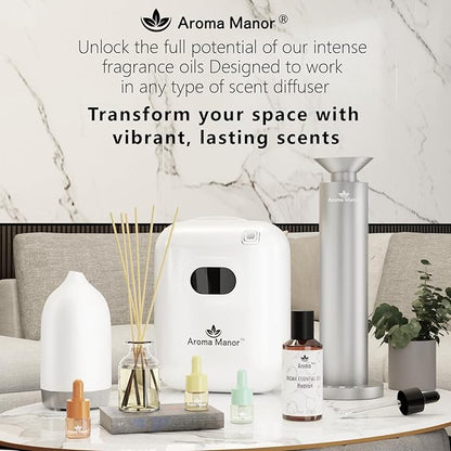 Hotel Fragrance Diffuser - Dubai Essential Oils Scent - Luxury Hotel Inspired Home Aromatherapy Diffuser Oil - Galbanum, Sandalwood, Musk - for Diffuser, Humidifier, Ultrasonic, Reed - 150ML