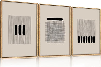 HLNIUC Christian Framed Wall Art Set of 3,Jesus Leaves the 99 Sheep Religious Wall Decor(24x36),Minimalist Abstract Bible Line Canvas Painting,70x7 Forgiveness Artwork for Church,Living Room,Bedroom