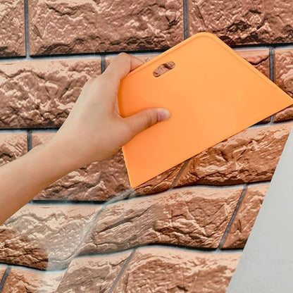 FOSHIO Professional Wallpaper Tools Kit, Including Wallpaper Smoothing Brush, Seam Roller, Paste Brush, Wallpaper Smoothing Tool, Wallpaper Scraper, Vinyl Wrap Gloves, Mesureing Tape, Exacto Knife