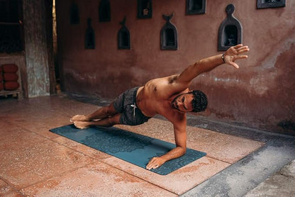 YOGA DESIGN LAB | The Infinity Mat | Luxurious Non-Slip Design Provides Unparalleled Grip to Support and Align You Beautifully | Eco-Friendly | w/Carrying Strap!